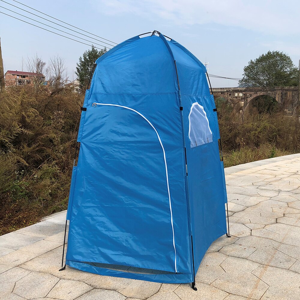 Cheap Goat Tents TOMSHOO Portable Outdoor Shower Bath Changing Fitting Room Tent Outdoor Sports Tents Shelter Camping Beach Privacy Toilet Tent Tents 